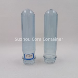 32 mm 80 g Tamaño del cuello 38 mm Plasitc Pet Preform para aceite de bebida de agua